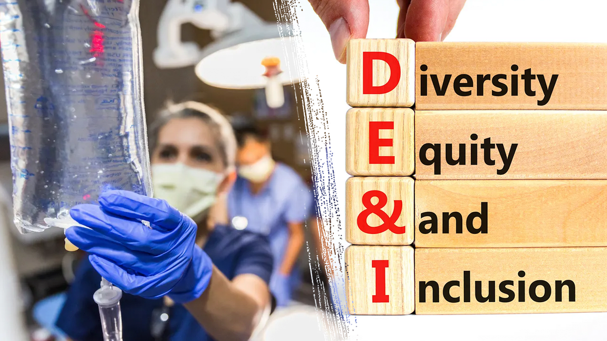 DEI, medical worker mashup