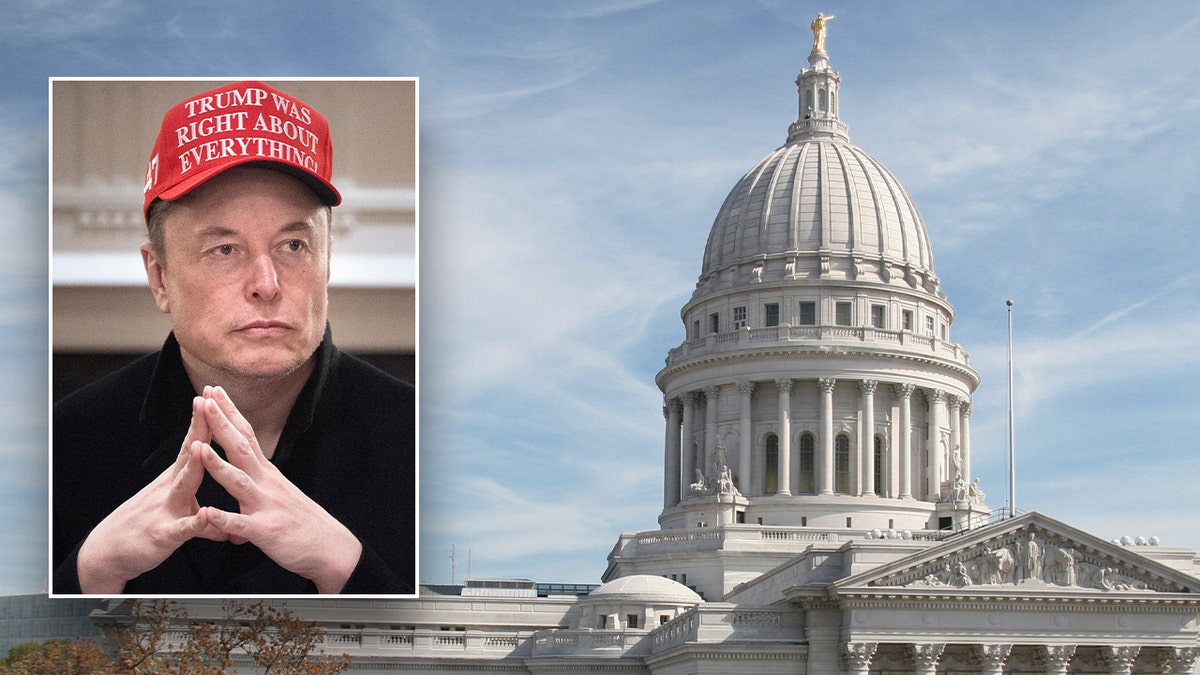 Elon Musk/Wisconsin Capitol split