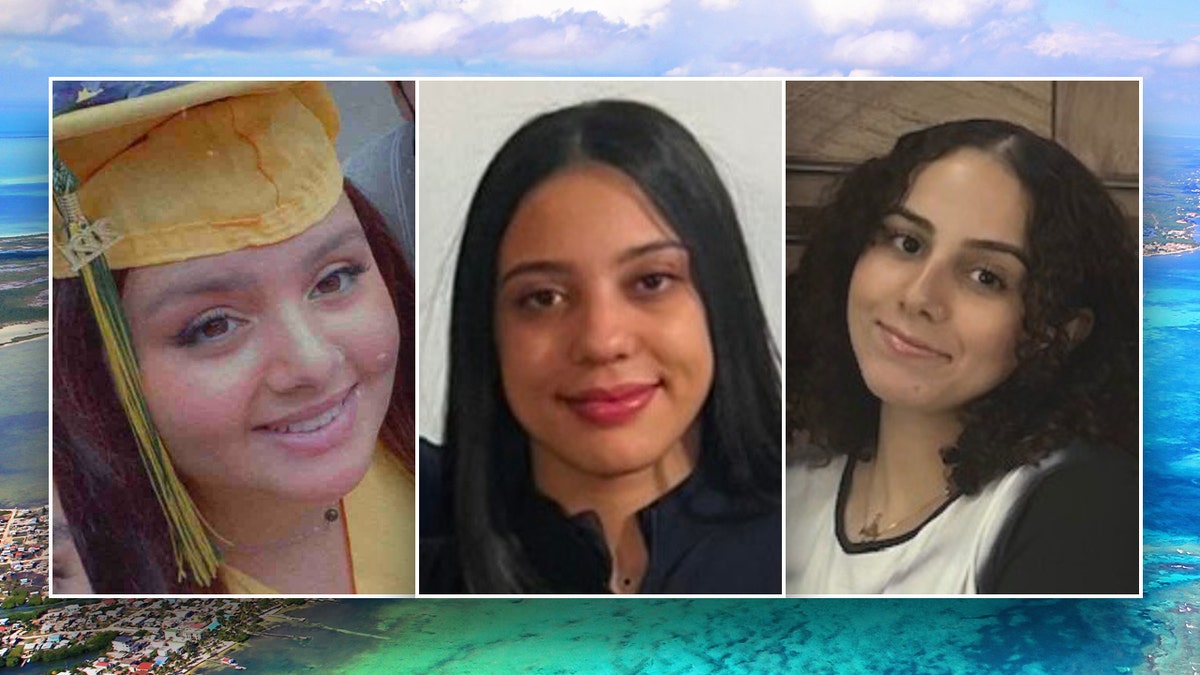 Kaoutar Naqqad, 23, Imane Mallah, 24, and Wafae El-Arar, 26