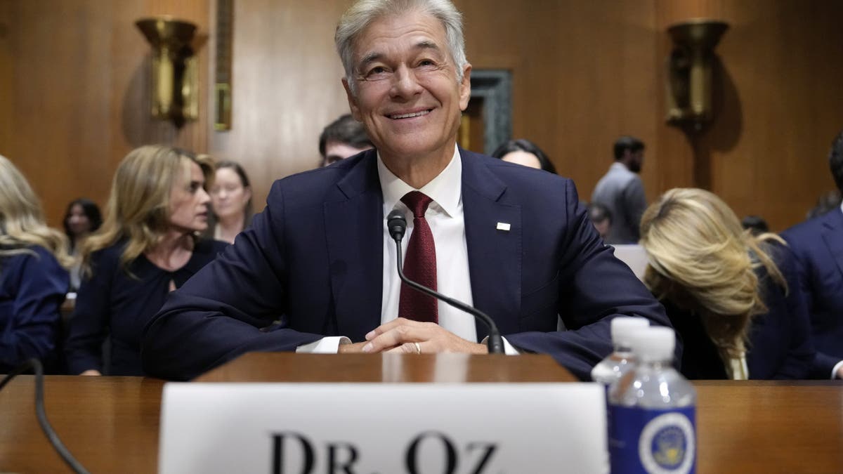 Dr. Mehmet Oz will lead the Centers for Medicare and Medicaid Services. Here, he sits before testifying at his confirmation hearing before the Senate Finance Committee, on Capitol Hill in Washington, Friday, March 14, 2025. 