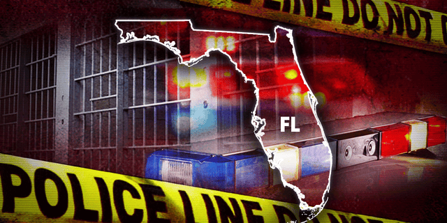 State of Florida with crime scene tape
