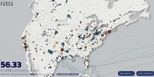 Climate TRACE uses artificial intelligence to track greenhouse gas emissions around the world.