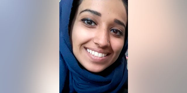 This undated image provided by attorney Hassan Shibly shows Hoda Muthana, an Alabama woman who left home to join the Islamic State after becoming radicalized online.