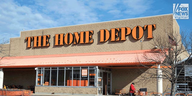 General view of Home Depot at 1149 Hingham St. in Rockland, Massachusetts on Monday, Jan. 9, 2023. According to an affidavit, Brian Walshe may have picked up cleaning supplies here after his wife was last seen.