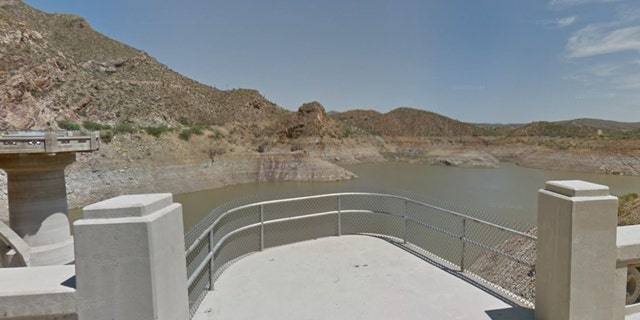 The Coolidge Dam in Peridot, Arizona