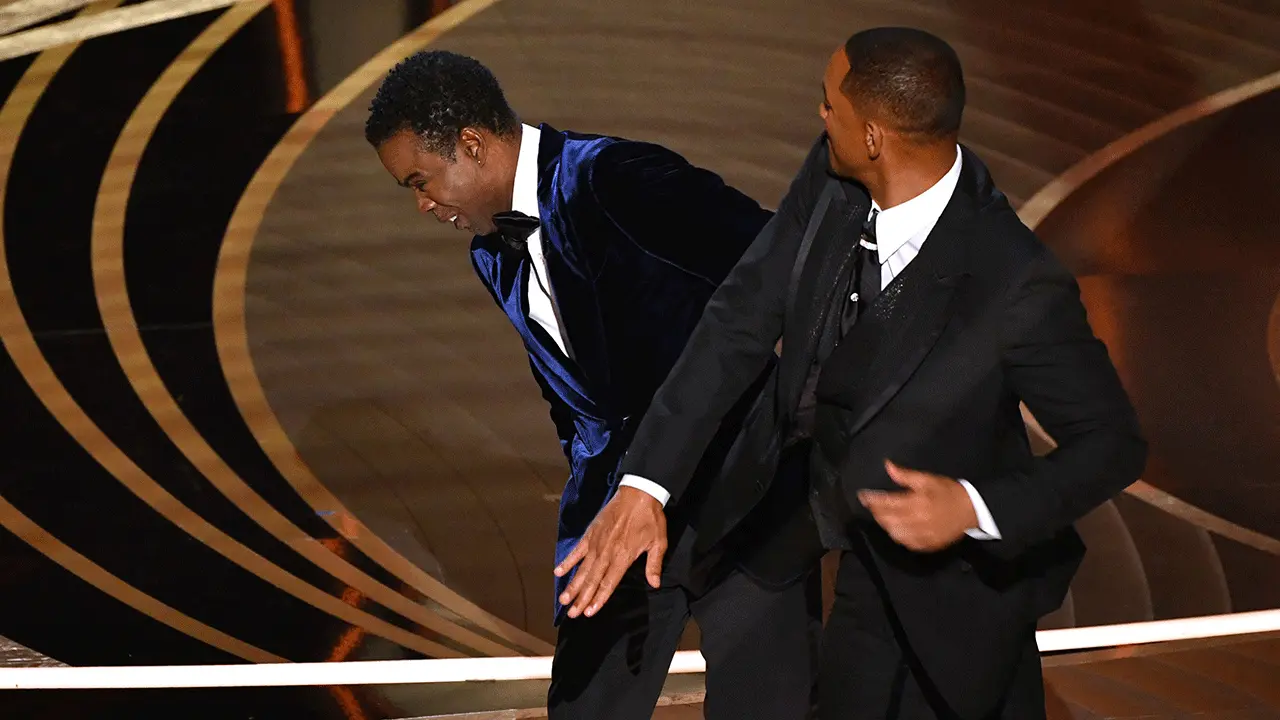 Chris Rock made a joke about Pinkett Smith's bald head during the 2022 Oscars, which led Will Smith to walk up onto the stage and slap the comedian.