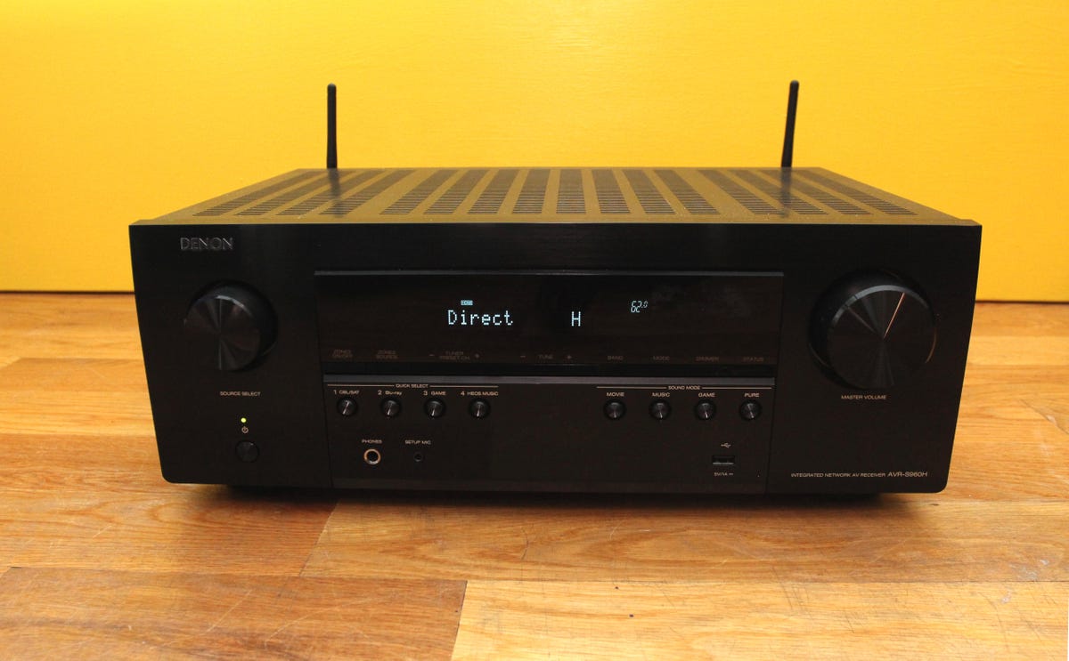 The Denon AVR-S960H receiver