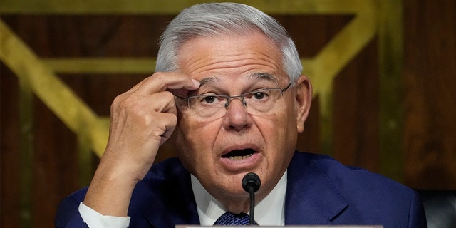 Sen. Bob Menendez, D-NJ, is one of 77 Democrats to oppose Biden's border security measures.