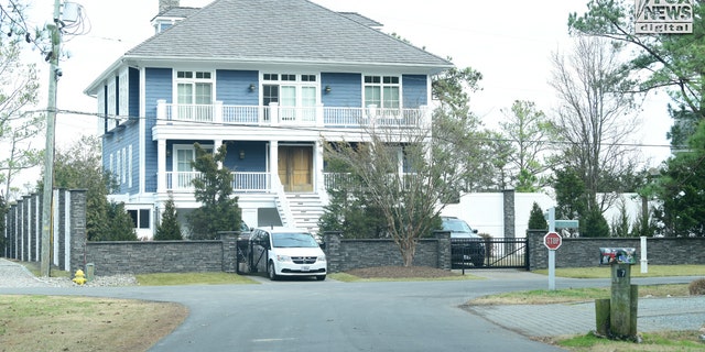 A general view of President Joe Biden’s home in Rehoboth, Delaware, on Thursday, January 12, 2023.