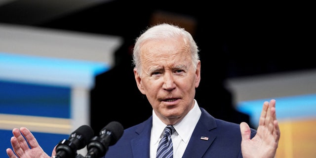 U.S. President Joe Biden, on March 31, 2022. 