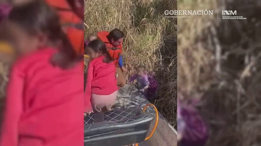 Mexican officials rescue 3 girls abandoned at Rio Grande