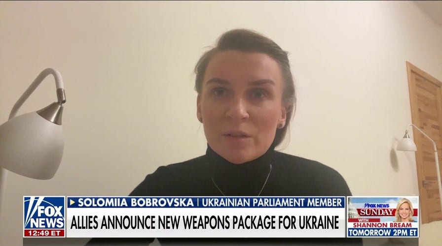 Ukraine's 'solution will be found on the battlefield': Solomiia Bobrovska
