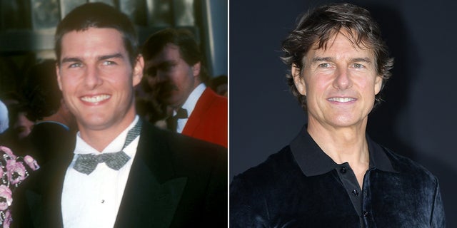 Tom Cruise appears to be aging backwards as he performs death-defying stunts in his new movies.
