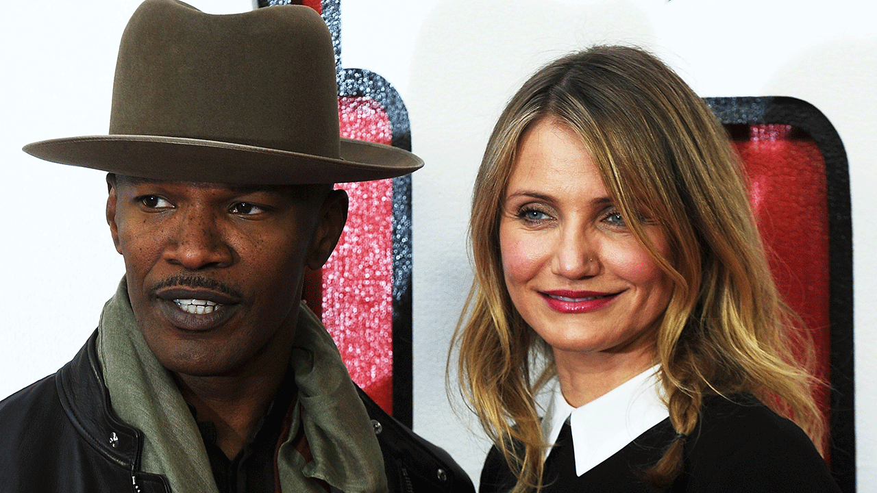 Cameron Diaz is starring in the new Netflix movie, "Back in Action" with Jamie Foxx.
