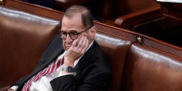 Rep. Jerry Nadler, D-N.Y., is seen on the House floor, Friday, Jan. 6, 2023.