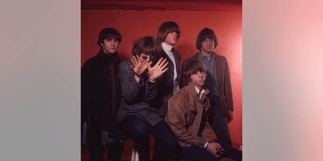 The Byrds in Soho, London, 1966.