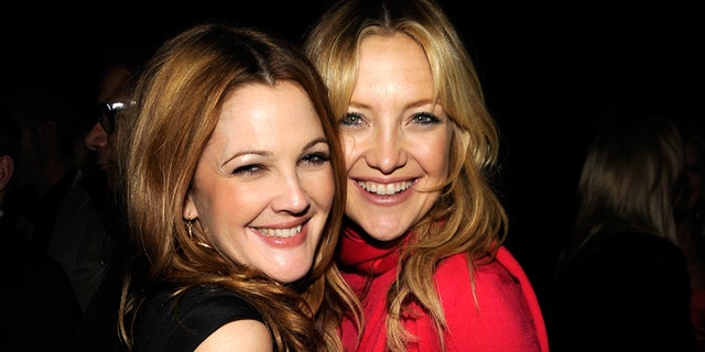 Drew Barrymore and Kate Hudson shared that they both have healthy relationships with their exes on Thursday's episode of "The Drew Barrymore Show."