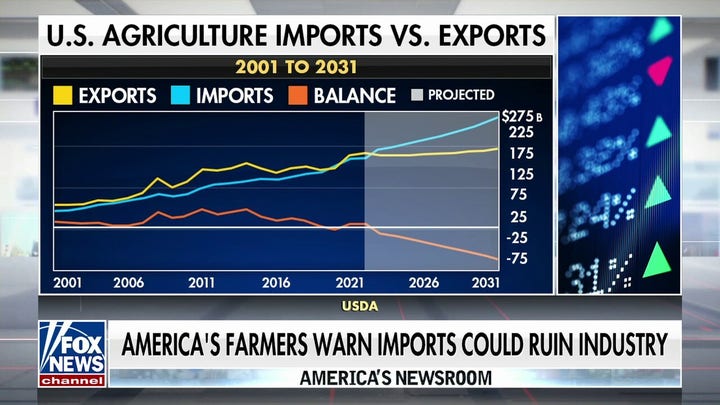America's farmers warn growing imports under Biden admin could devastate industry
