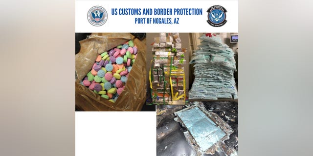 Fentanyl seized at the U.S. port of entry in Nogales, Arizona.