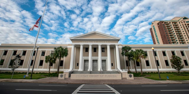 The Florida Supreme Court building is pictured on Nov. 10, 2018, in Tallahassee, Florida. 