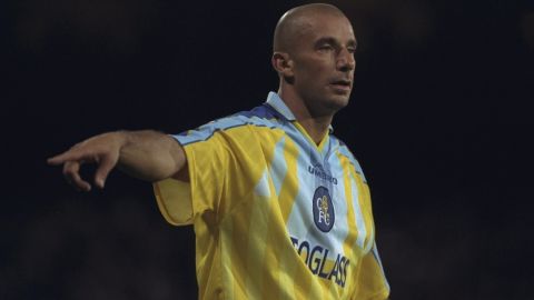 Gianluca Vialli was signed by Chelsea before taking up a managerial role with the club. 