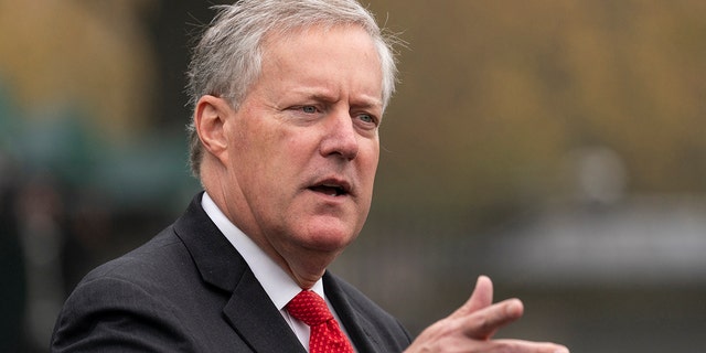 Former congressman and White House chief of staff Mark Meadows helped launch the State Freedom Caucus Network.