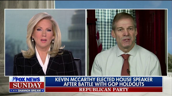 Rep. Jim Jordan predicts GOP will pass new House rules package after battle over speakership