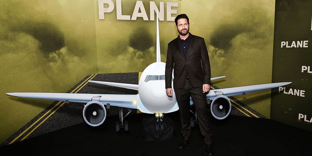 Gerard Butler stars in "Plane," which is out this weekend.