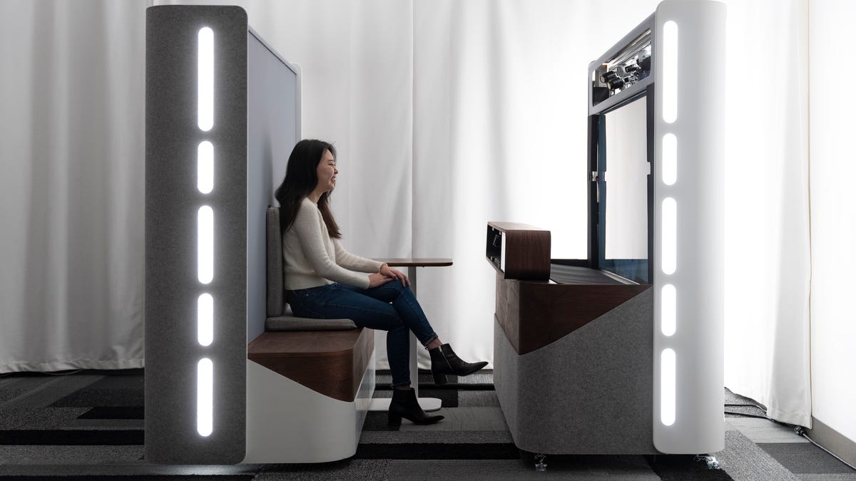 Project Starline, a holographic chat booth