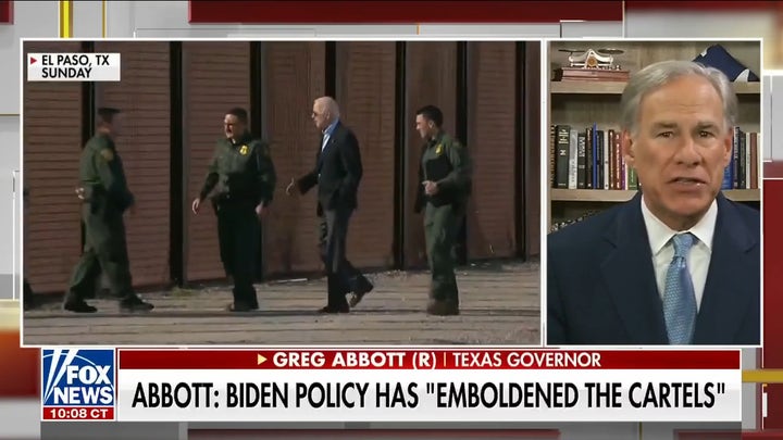 Gov. Abbott reacts to Biden's border visit