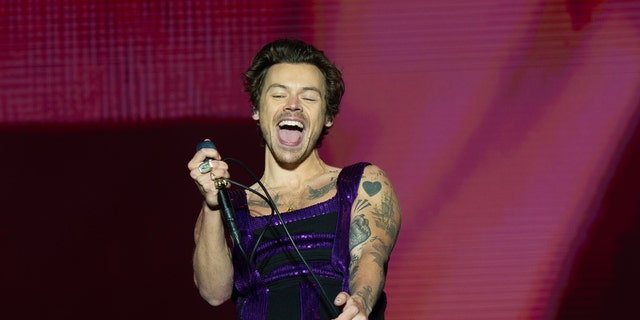 Harry Styles has been performing for his "Love on Tour" show.