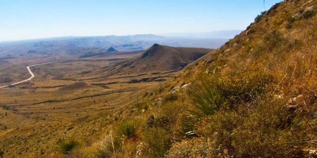 The Guadalupe Peak Scenic Trail in Guadalupe Mountain National Park.