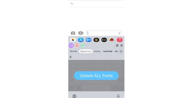 The Fonts app requires a paid subscription to use certain fonts.