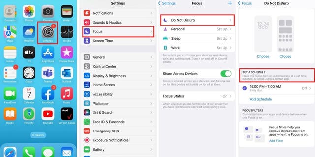 You can also set your phone to be on "Do Not Disturb" during certain hours of the day.