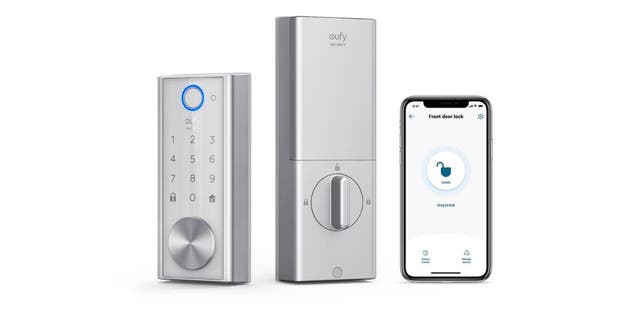eufy's fingerprint sensor will recognize your fingerprints in 0.3 seconds and unlock your door in one second.