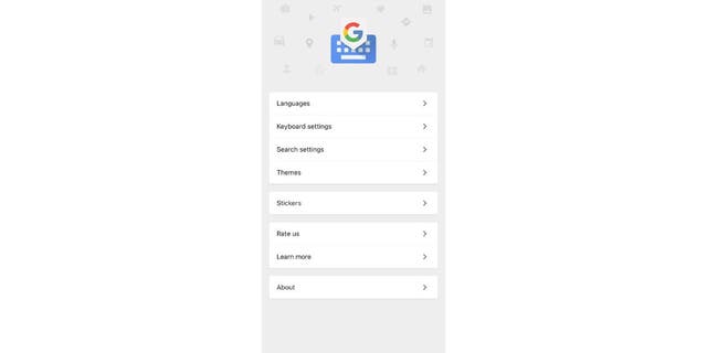 GBoard is another available keyboard app.