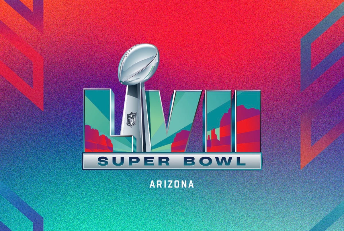 Super Bowl LVII in Arizona logo