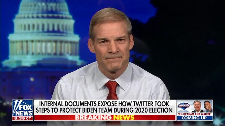 Jim Jordan on Hunter Biden laptop censorship: This baloney will never happen again 