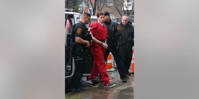 Bryan Christopher Kohberger arrives at the Monroe County Courthouse in Stroudsburg, Pennsylvania, on Jan. 3.
