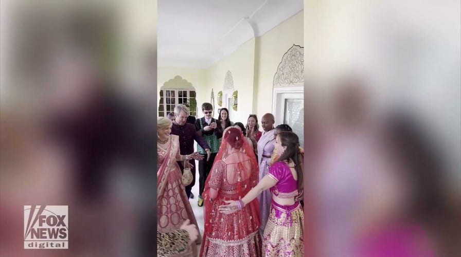 Indian wedding dress reveal goes viral
