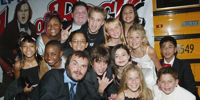Black played an aspiring rock star in "School of Rock" who enlists an elementary class to perform at a battle of the bands. 