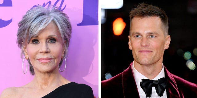 Jane Fonda revealed that she was starstruck when she met Tom Brady.