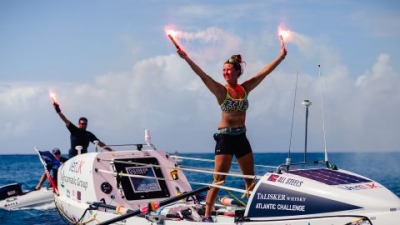 Jasmine Harrison, a 21-year-old from North Yorkshire, set a new world record for the youngest female solo rower to row any ocean after completing the Talisker Whisky Atlantic Challenge. 