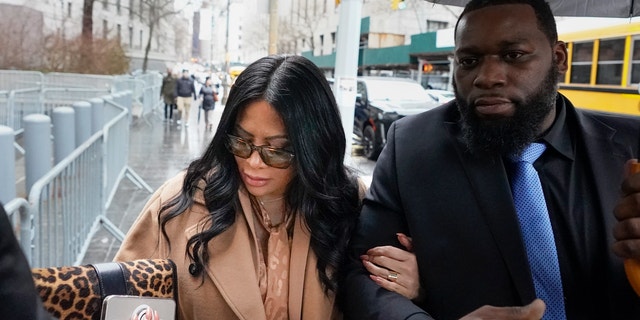 Jennifer Shah arrives to federal court in New York, Friday, Jan. 6, 2023. Federal prosecutors are seeking a 10-year prison sentence for the member of "The Real Housewives of Salt Lake City."