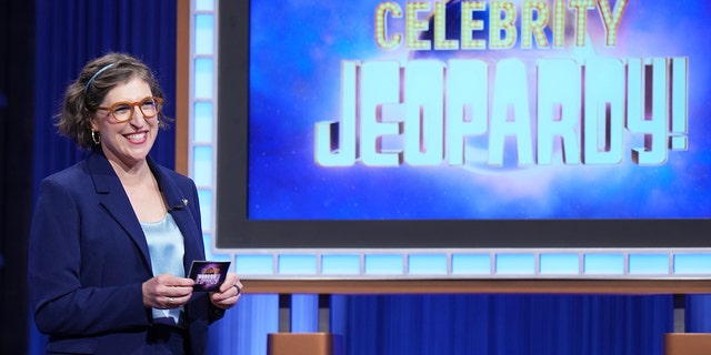 Mayim Bialik hosts "Celebrity Jeopardy!" which airs on Thursday nights.