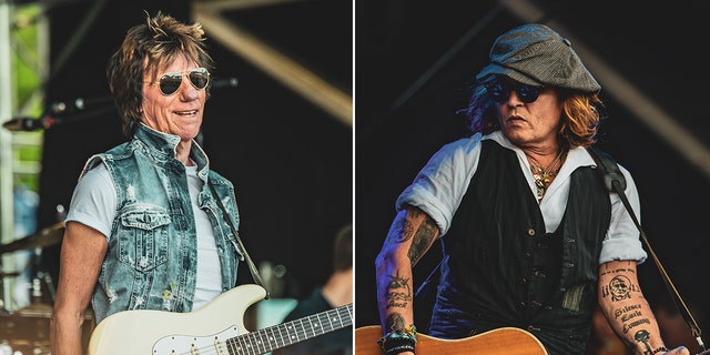 Johnny Depp was at the bedside of friend and collaborator Jeff Beck when he died, according to a source.