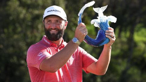 Jon Rahm produced an incredible final round to overcome a seven-shot deficit.