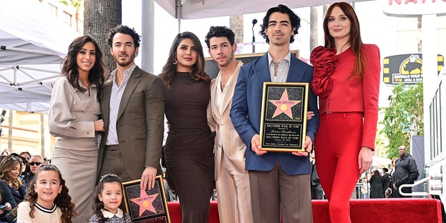 The Jonas Brothers couldn't be more grateful to their family, friends and fans after receiving a star on the Hollywood Walk of Fame. 