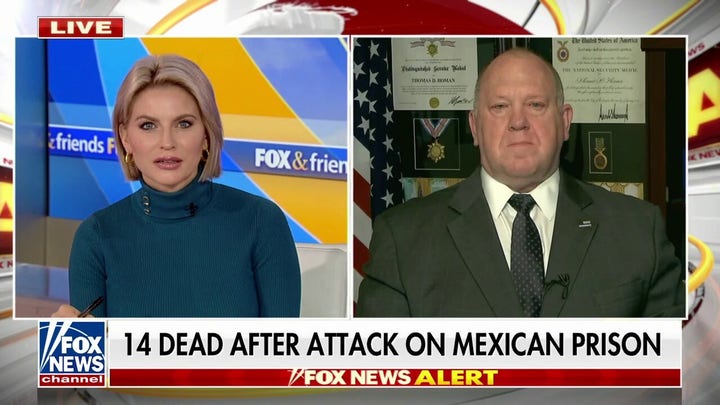 Tom Homan rips VP Harris over border crisis: Biden admin 'knew she would fail'