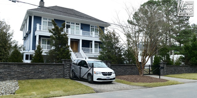 A general view of President Joe Biden’s home in Rehoboth, Delaware, on Thursday, January 12, 2023. The President has attracted media attention for the fence that has been installed on the property utilizing taxpayer funding.
